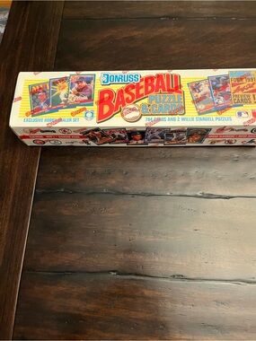 Russ Baseball Puzzle & Cards Set —Hobby Dealer Set